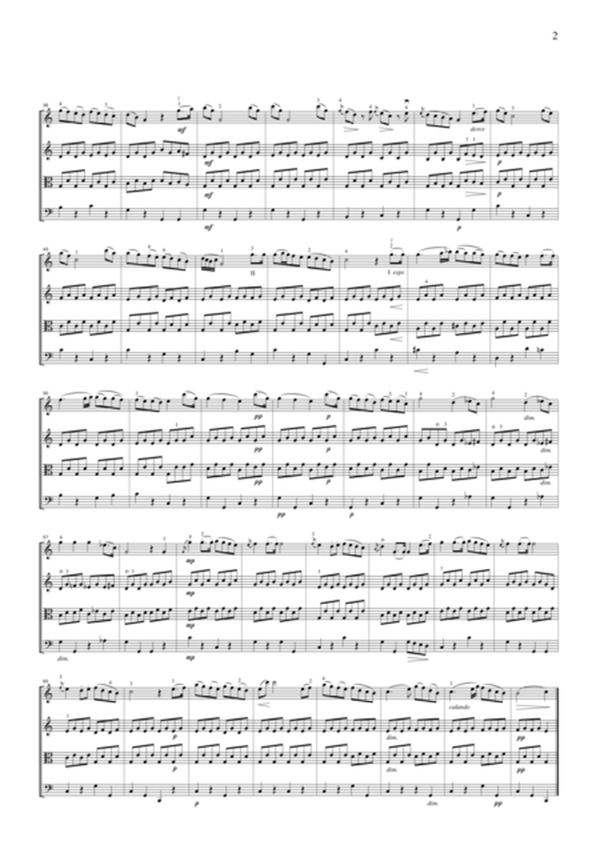 Haydn Serenade (String Quartet No.17, 2nd mvt.)