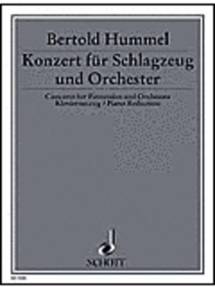 Book cover for Concerto for Percussion and Orchestra Op. 70