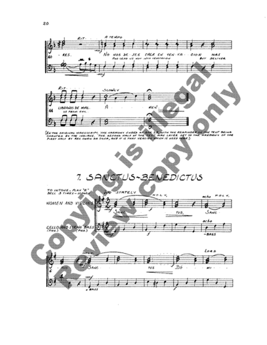 California Mission Music (Full/Choral Score) image number null