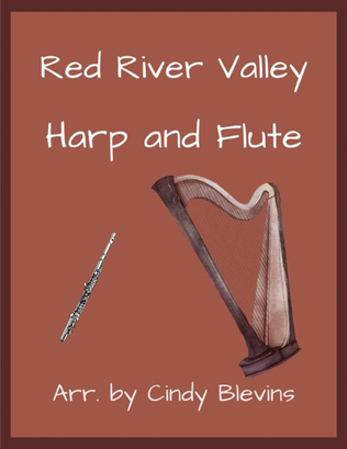 Red River Valley, for Harp and Flute