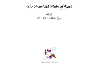 Book cover for The Grand Old Duke of York - Brass Ensemble