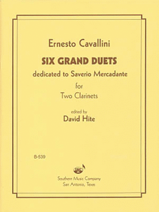 Book cover for Six Grand Duets