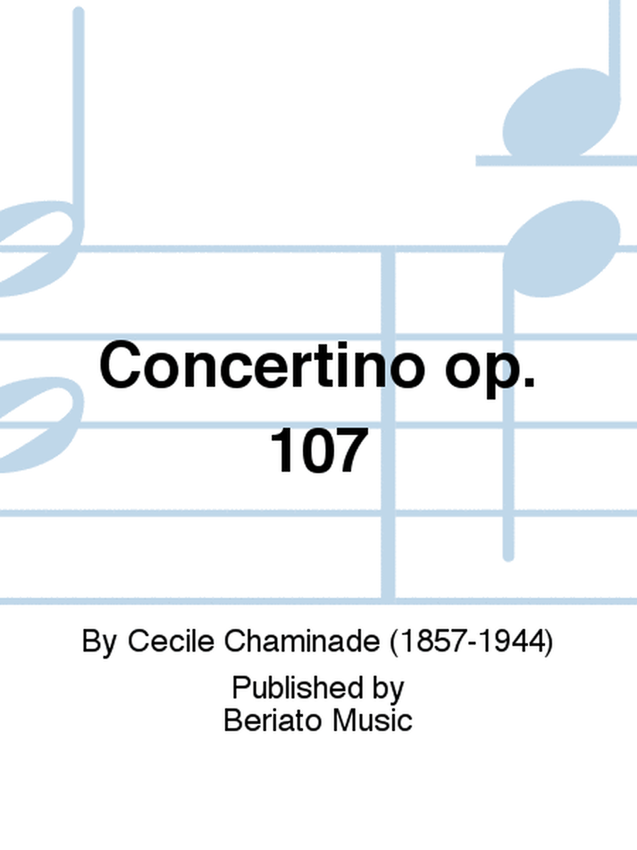 Concertino op. 107