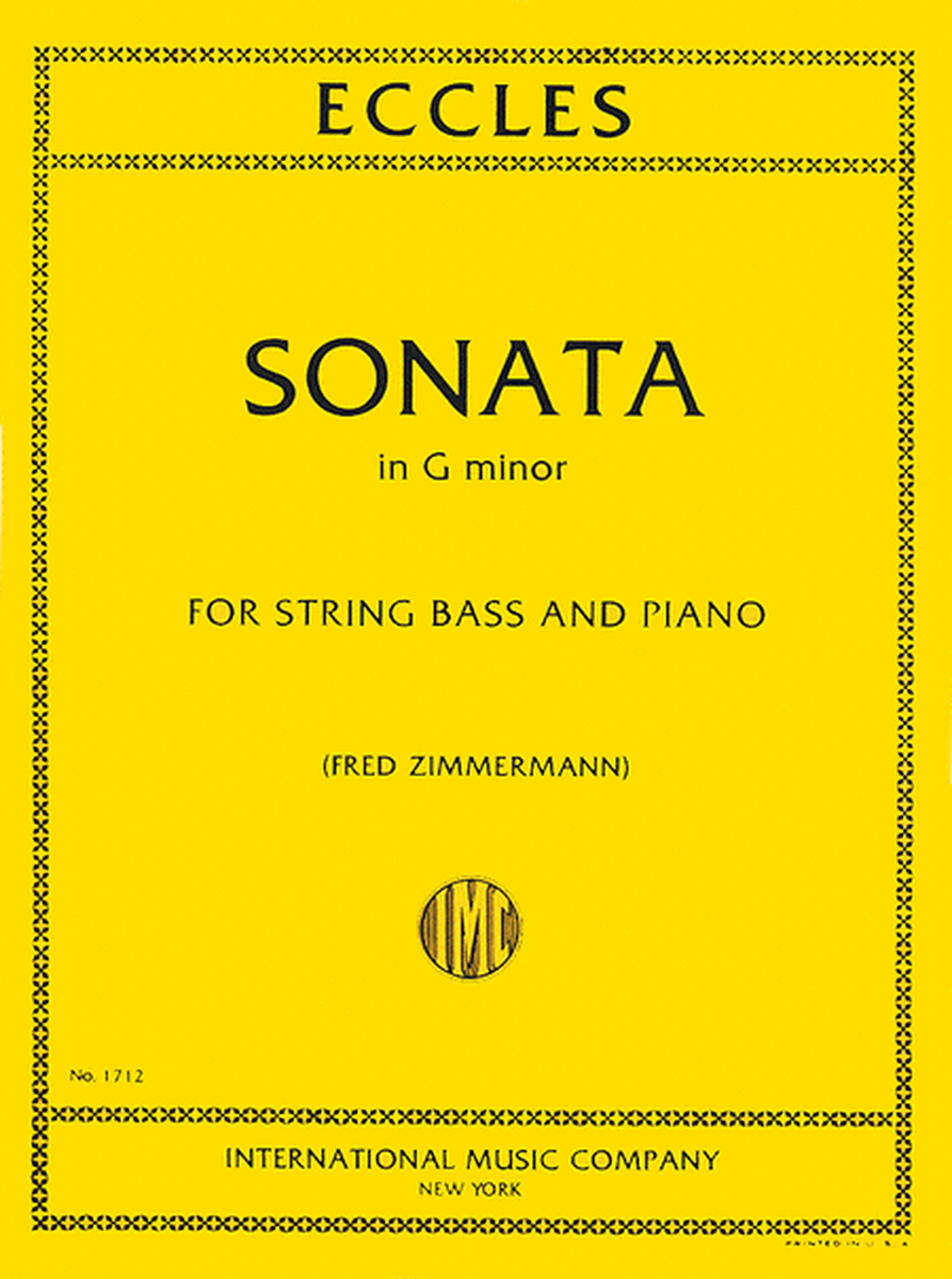 Sonata In G Minor