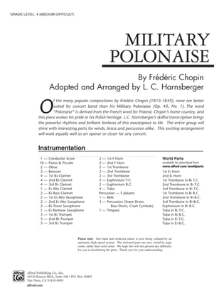 Military Polonaise: Score