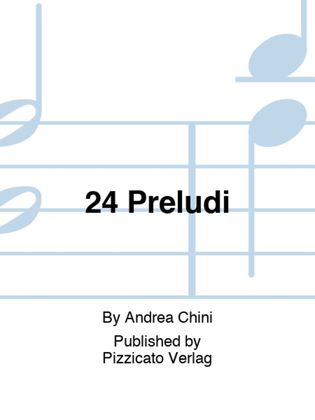 Book cover for 24 Preludi