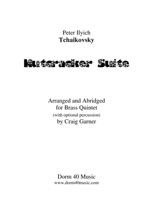 Book cover for Nutcracker Suite (for Brass Quintet and opt. Percussion)