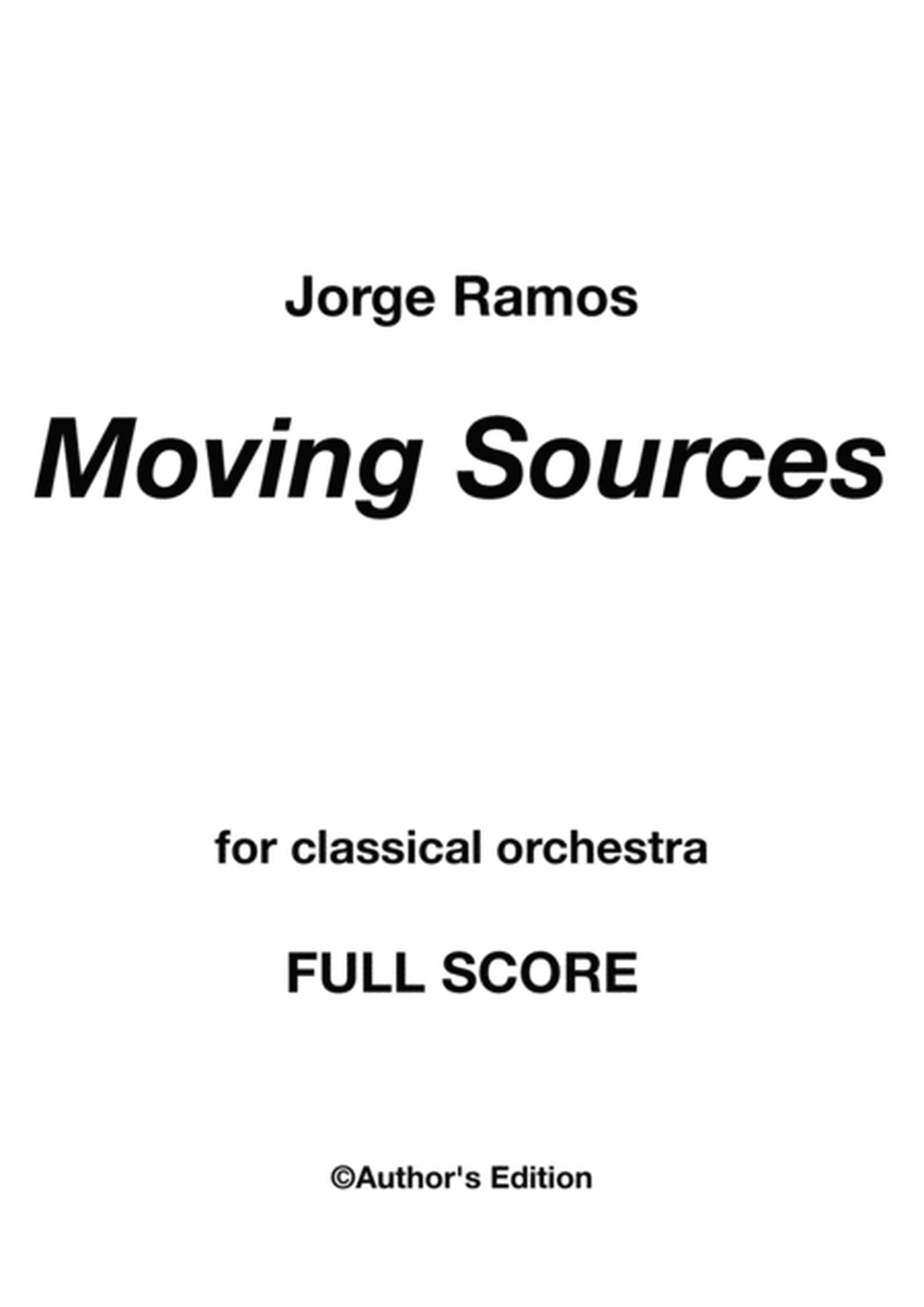 Moving Sources for Classical Orchestra