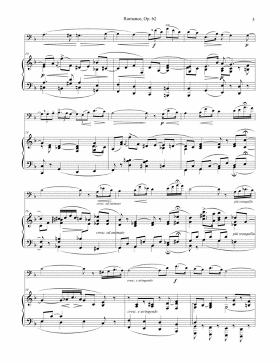 Three Pieces for Euphonium & Piano