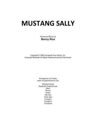 Book cover for Mustang Sally