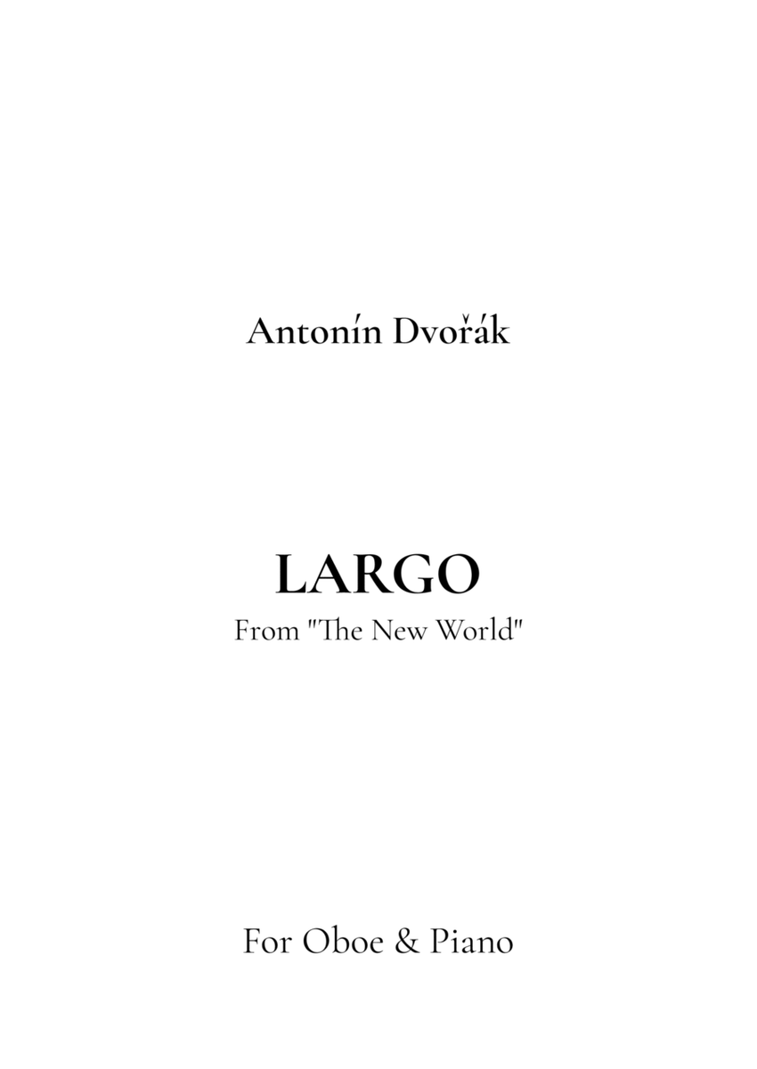 Largo, From Symphony No. 9 "The New World" image number null