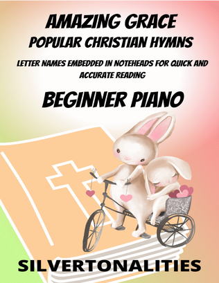 Amazing Grace Popular Christian Hymns for Beginner Piano