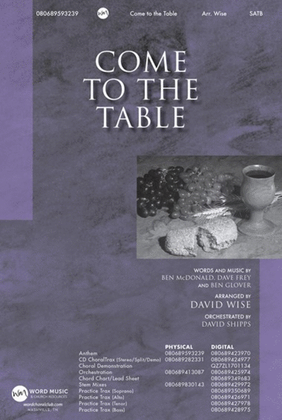 Book cover for Come to the Table - Anthem