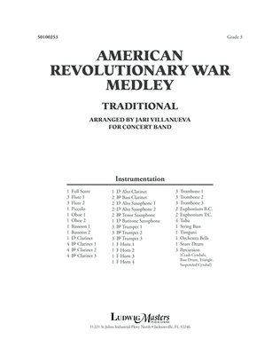 Book cover for American Revolutionary War Medley