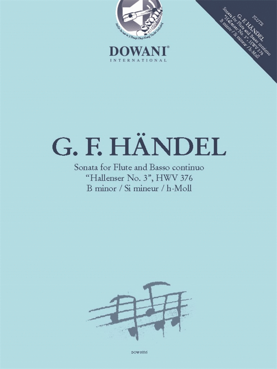 Sonata for Flute and BC "Hallenser No. 3"