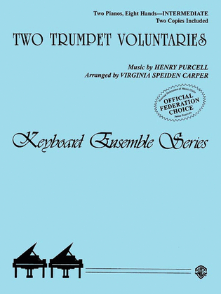 Book cover for Two Trumpet Voluntaries