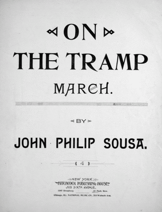 Book cover for On the Tramp March