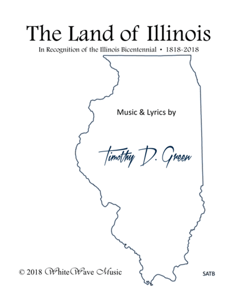 The Land of Illinois (SATB) image number null