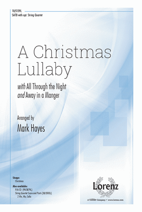 Book cover for A Christmas Lullaby