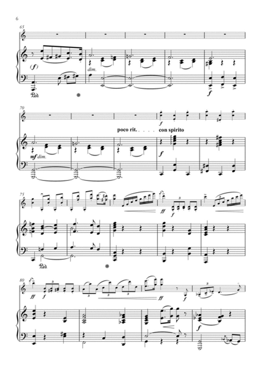 Ethel Barns - Valse Caprice for violin and piano (score and violin part)