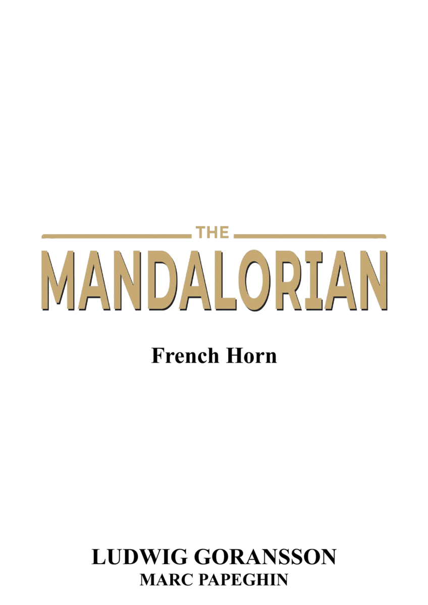 Theme From The Mandalorian