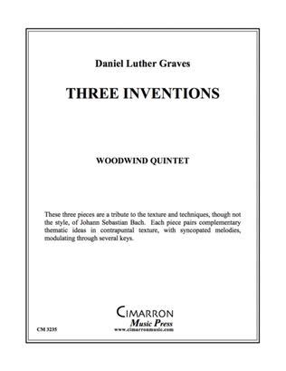 Book cover for Three Inventions