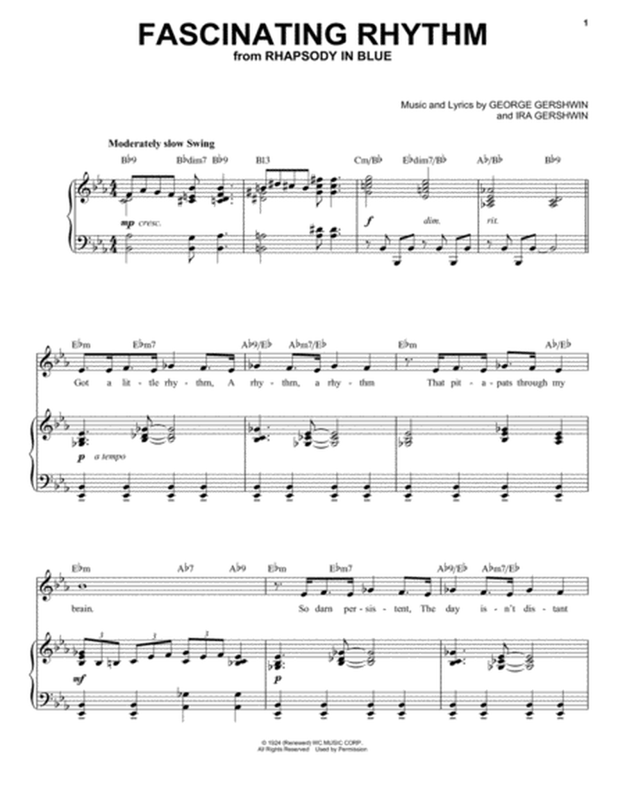 Fascinating Rhythm [Jazz version] (arr. Brent Edstrom)