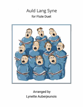 Book cover for Auld Lang Syne - Flute Duet