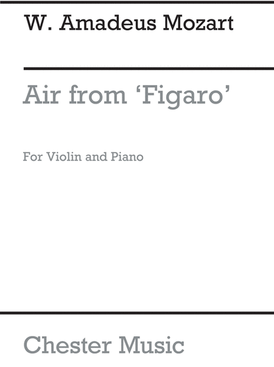 Air From Figaro (Violin/Piano)