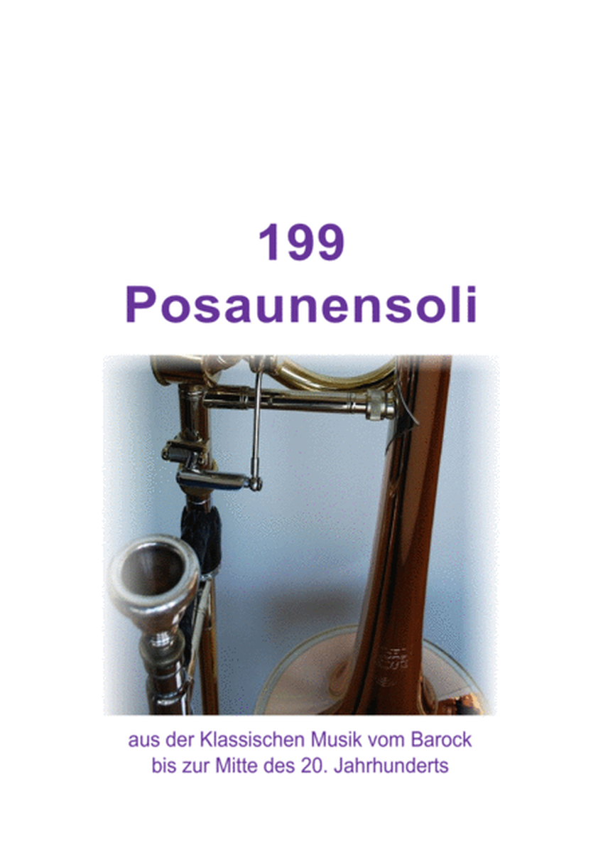 Donizetti 3 Pieces for Trombone Posaune