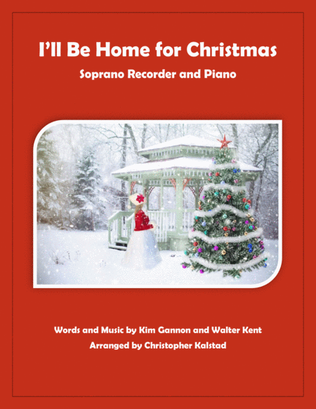 Book cover for I'll Be Home For Christmas