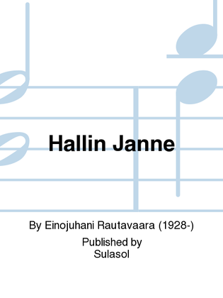 Book cover for Hallin Janne