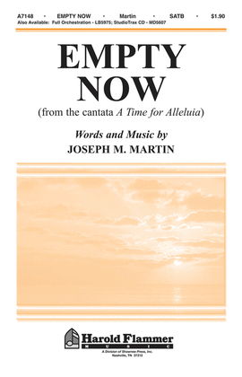 Book cover for Empty Now (from A Time for Alleluia)