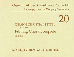 Book cover for 50 Choralvorspiele Band 2