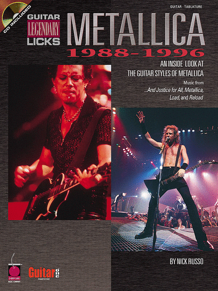 Metallica: Legendary Licks 1988-1996
