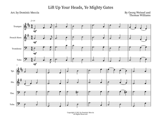 Book cover for Lift Up Your Heads, Ye Mighty Gates