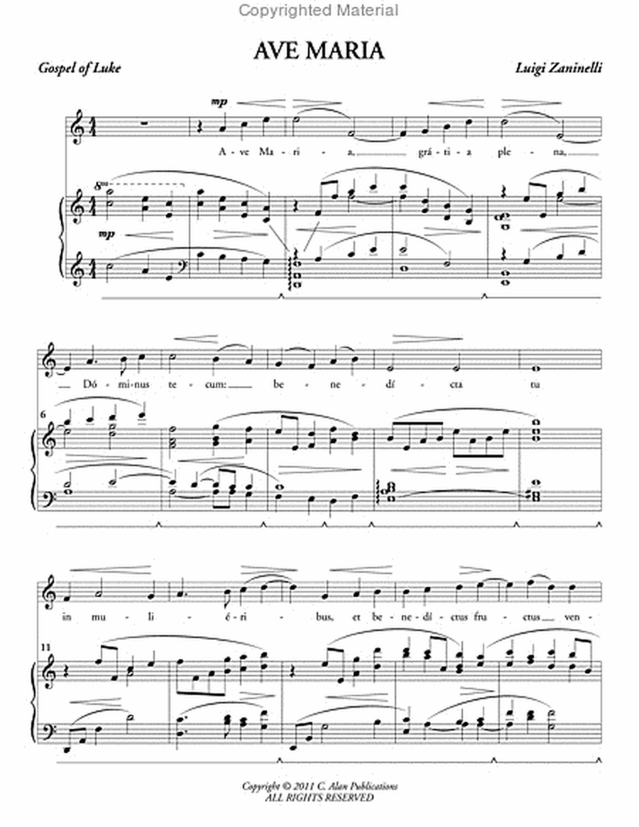 Five Sacred Songs (score & 1 part)