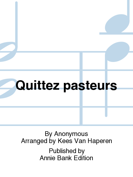 Quittez pasteurs