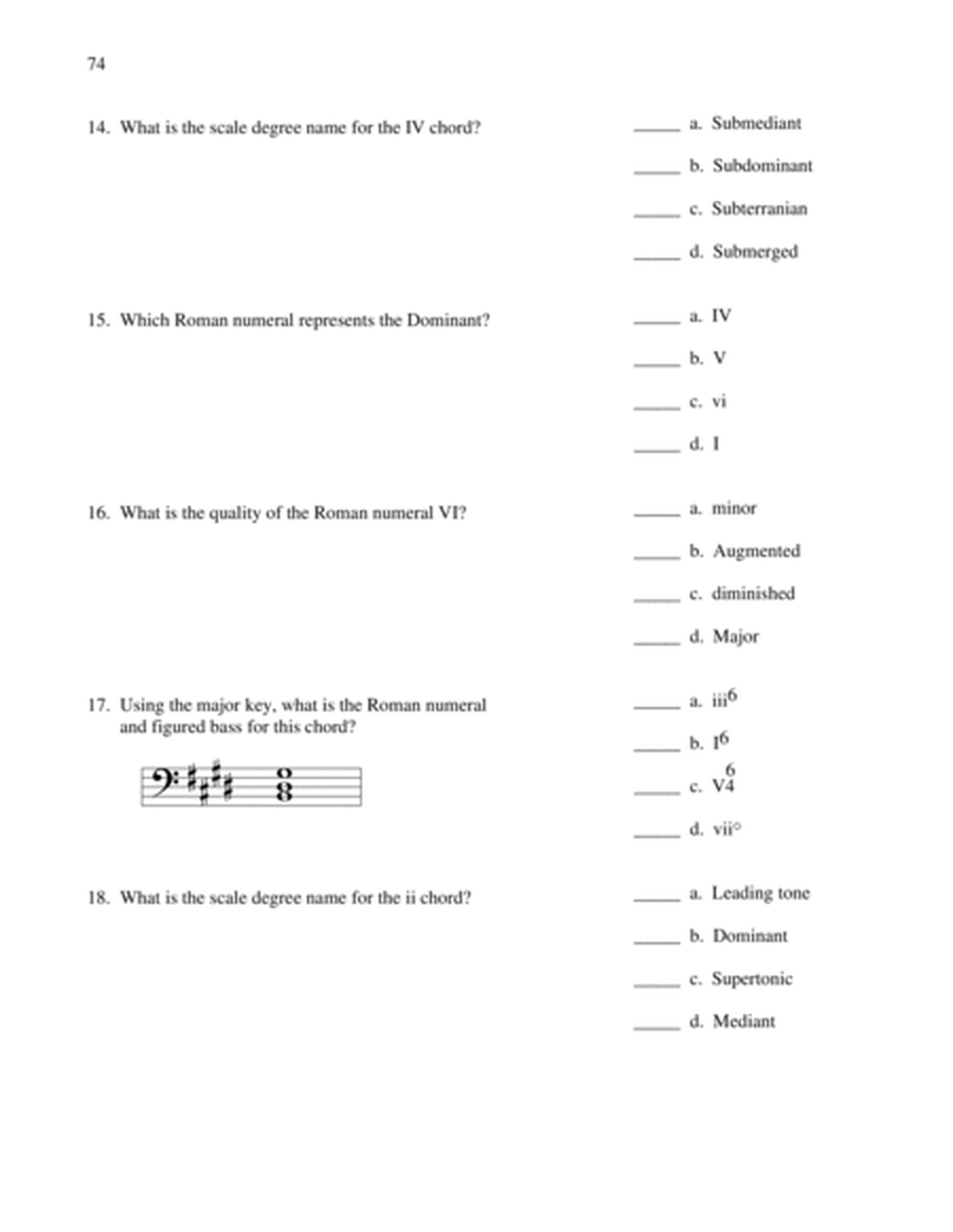 Julie Johnson's Guide to AP Music Theory