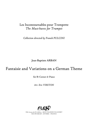 Book cover for Fantaisie and Variations on a German Theme