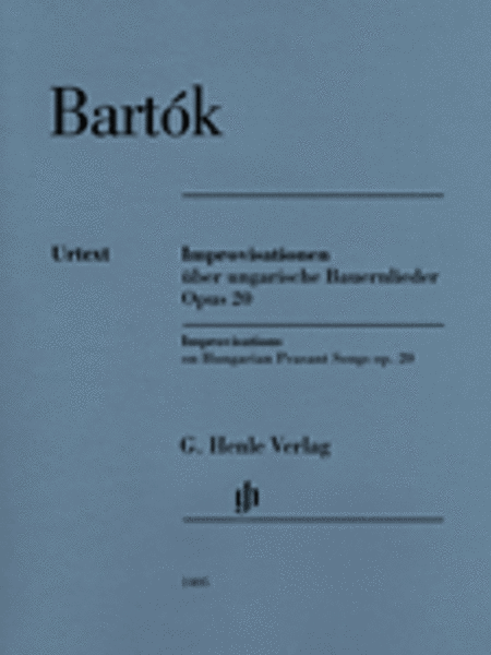 Improvisations On Hungarian Peasant Songs Op. 20