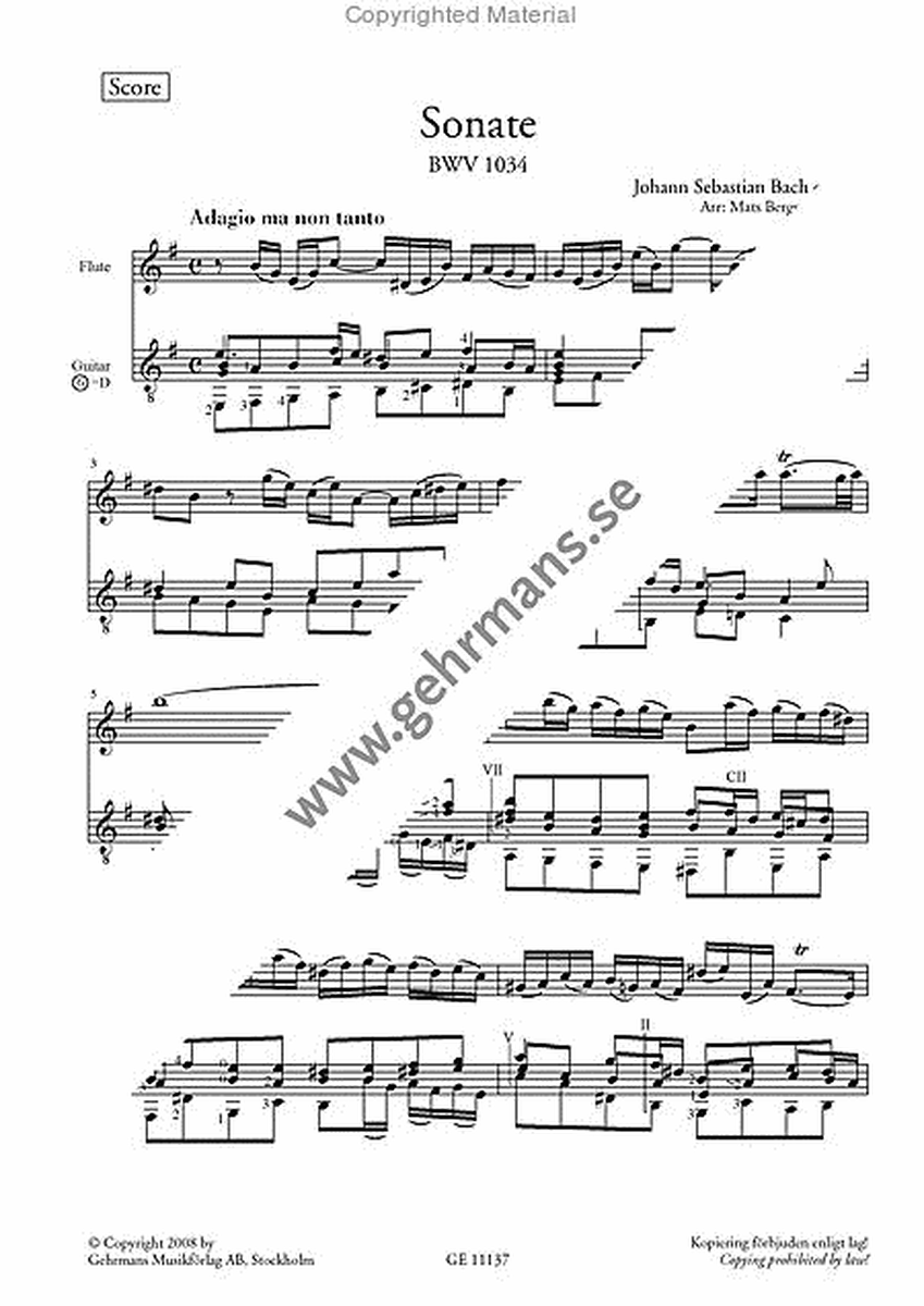 Sonate - E minor