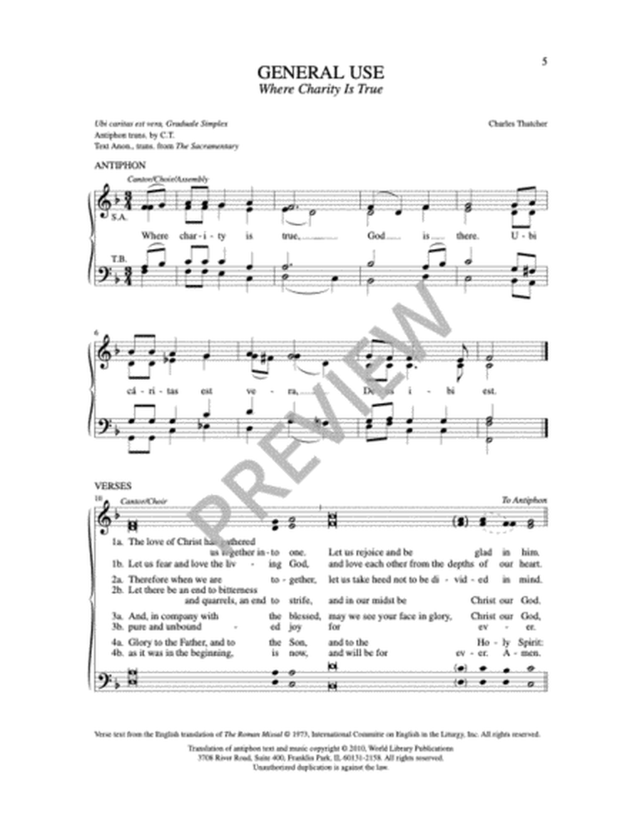 Twelve Communion Chants for Ordinary Time image number null