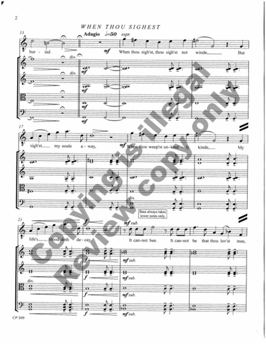 Songs of Laughter, Love, & Tears (Full Score & Parts) image number null