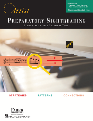 Book cover for Preparatory Piano Sightreading