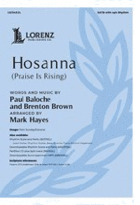 Book cover for Hosanna