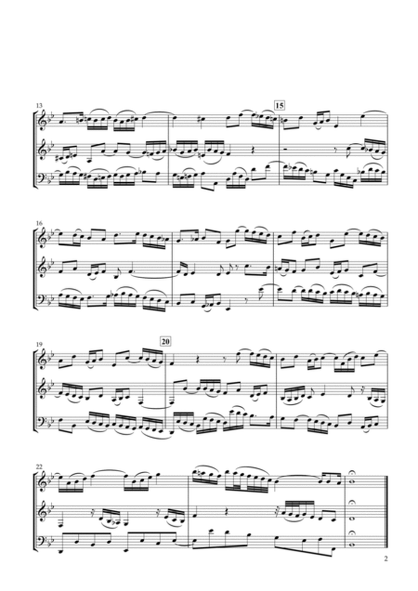 Sinfonia No.14 BWV.800 for Clarinet Trio image number null