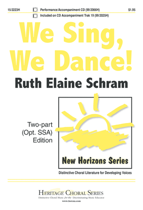 Book cover for We Sing, We Dance!