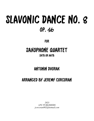 Book cover for Slavonic Dance Op. 46 No. 8