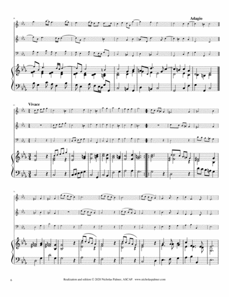 Trio sonata in C minor (op.1, no. 8) - Arcangelo Corelli